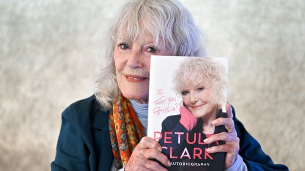 Petula Clark poses during Le Festival du LÀC (Livre à Collonge/Books at Collonge) literary festival, in Collonge-Bellerive, near Geneva on 6 June, 2026. (Photo by Fabrice Coffrini/AFP)