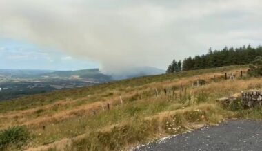 Fire services working to contain Slievenamon wildfire