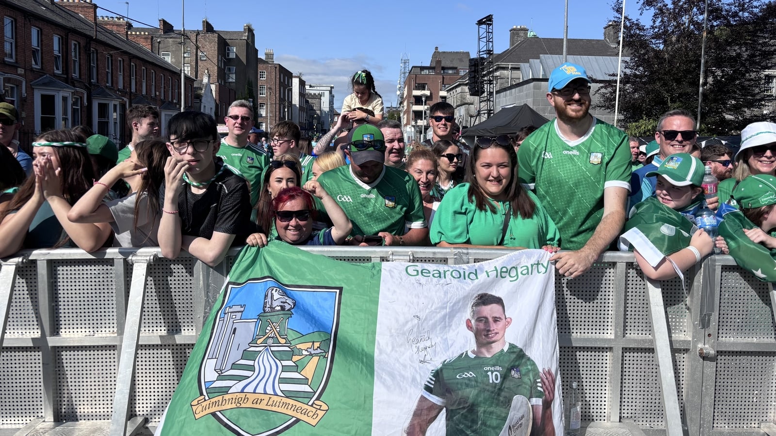 16,000 fans in Limerick to welcome All-Ireland champions
