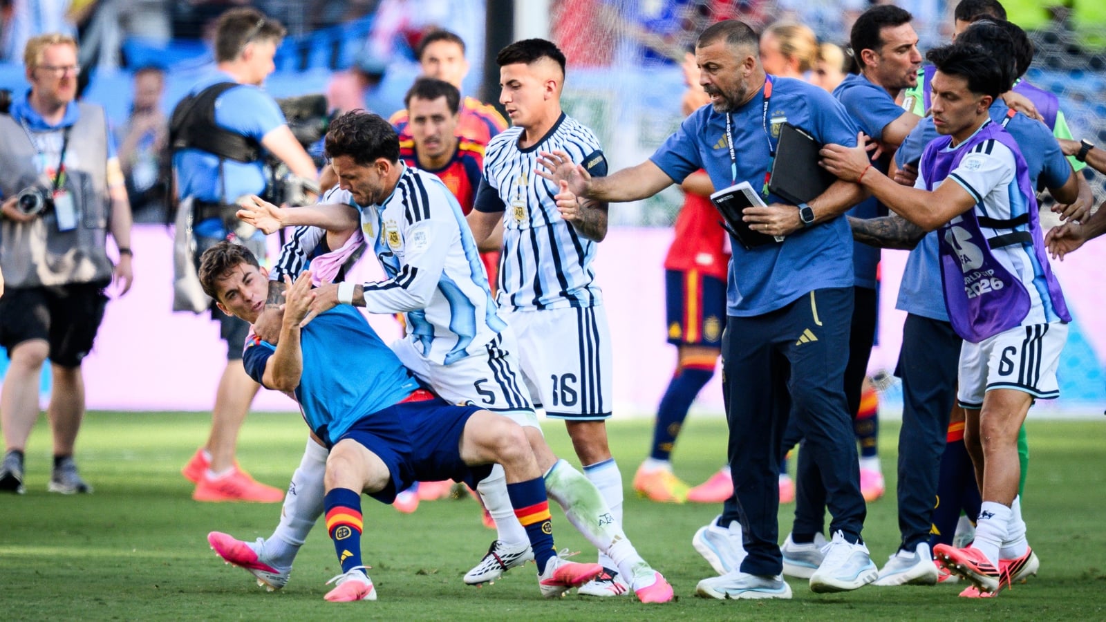 FIFA to investigate Argy-bargy after World Cup final