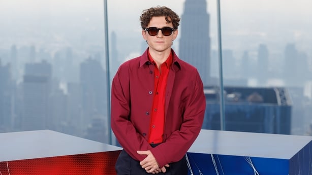 Tom Holland attends the photo call for Spider-Man: Brand New Day held at Edge at Hudson Yards on 17 July, 2026 in New York. (Photo by Christopher Polk/Deadline via Getty Images)
