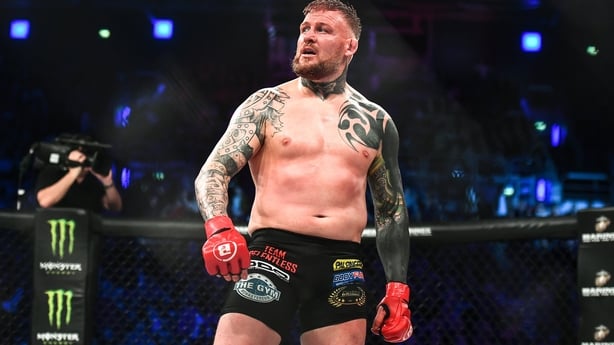 Charlie Ward at Bellator Dublin in the 3 Arena, Dublin, February 2020 
