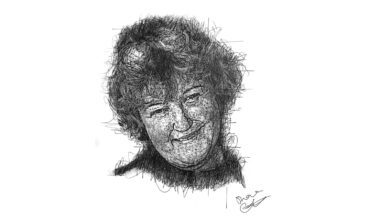 Irish artist unveils Brenda Fricker portrait tribute