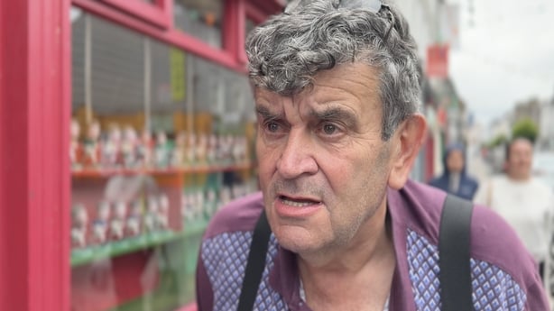Mick Byrnes at his pub