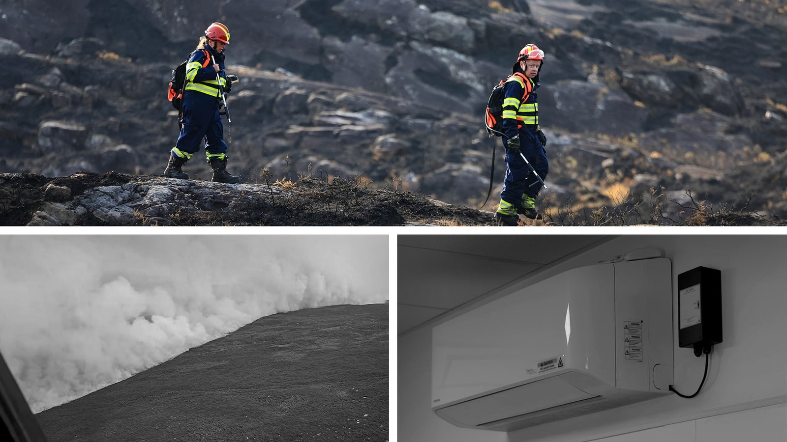 Wildfires, heatwaves and air-con: Europe's climate reality