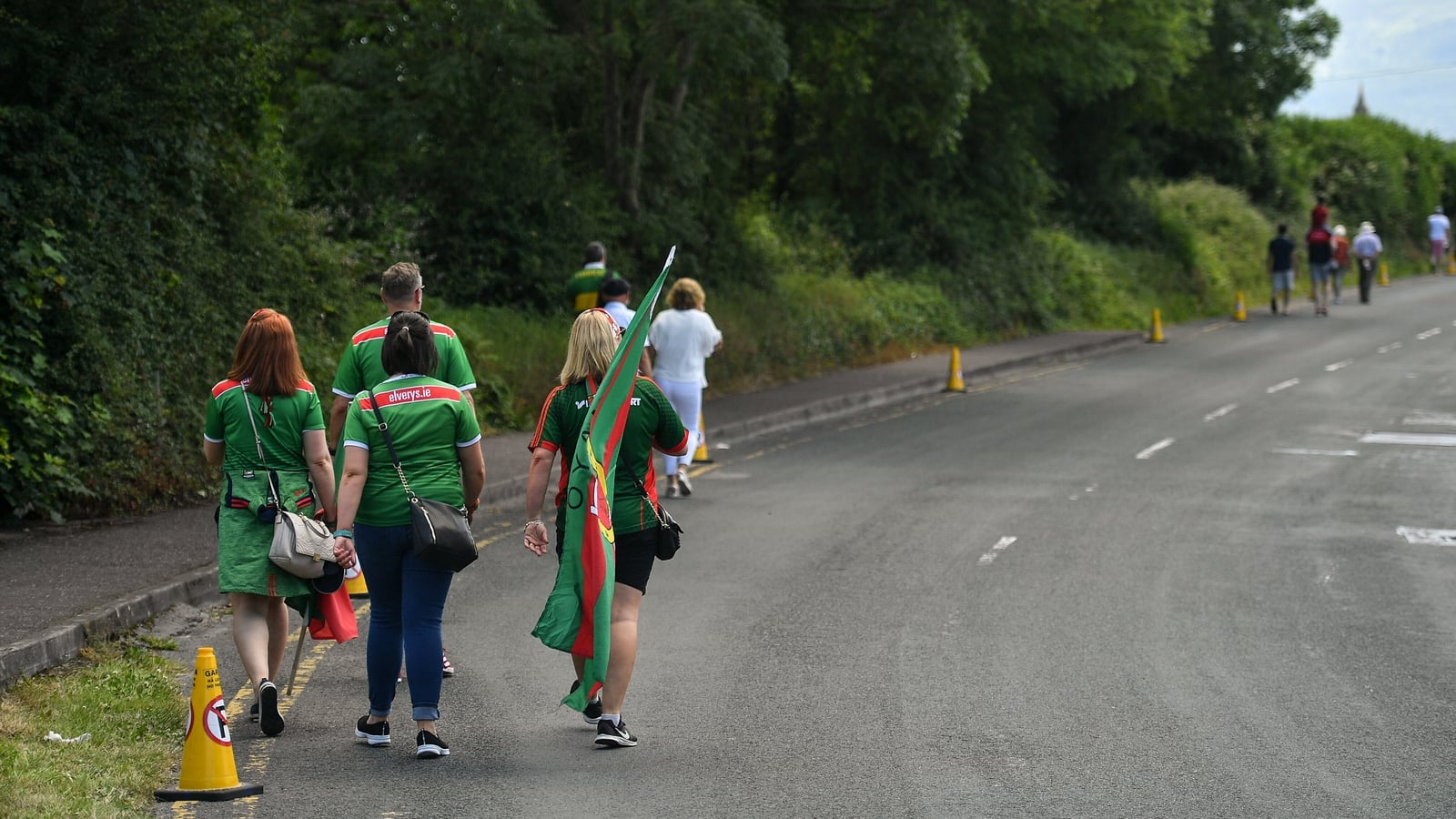 What does it mean to wear county colours on All-Ireland Sunday?