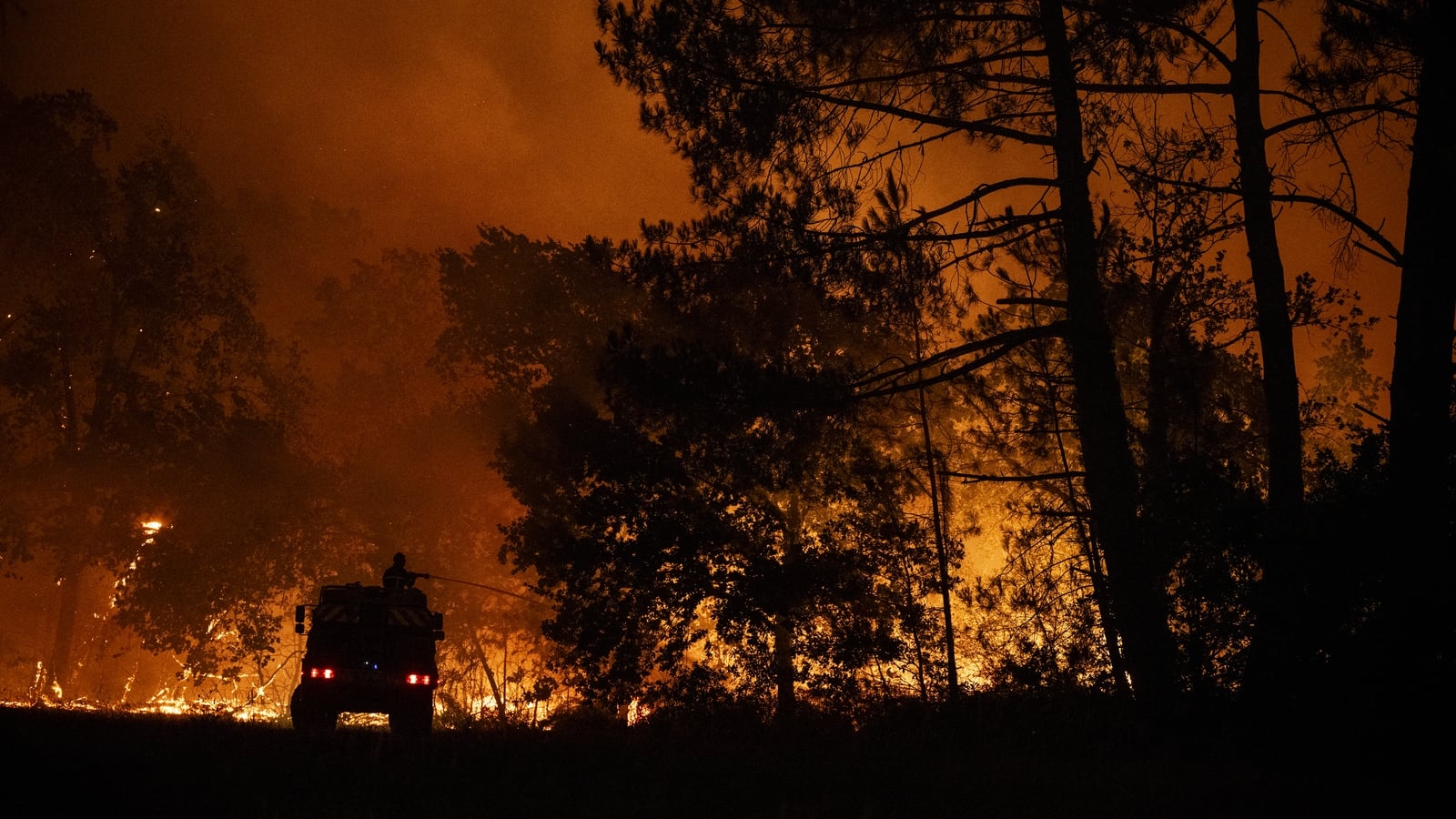 France orders evacuation of peninsula as wildfires rage