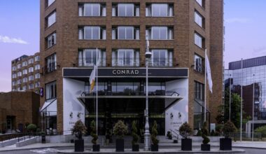 NFL game helped Conrad Hotel to almost double profiits