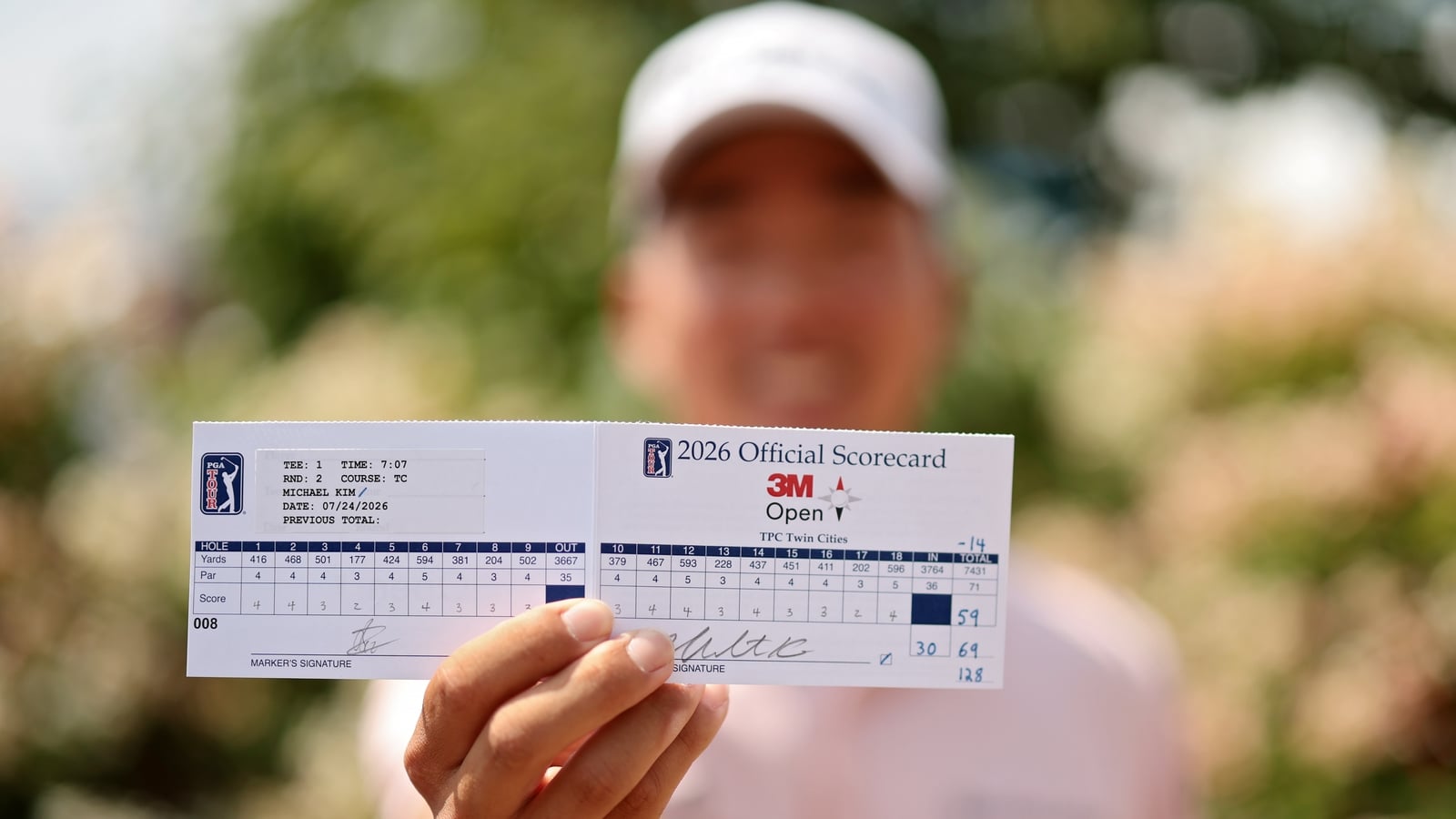 Kim equals PGA history with round of 59 at 3M Open