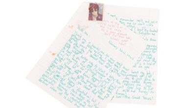 Letters written by young Morrissey expected to fetch £22k