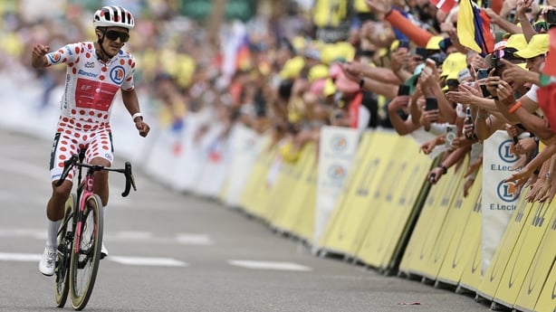EF Education - EasyPost team's Ecuadorian rider Richard Carapaz
