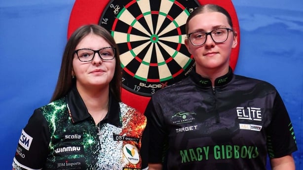 Becca Allen (l) Macy Gibbons pic JDC