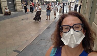 'There's ash everywhere,' says Irish woman in Bordeaux