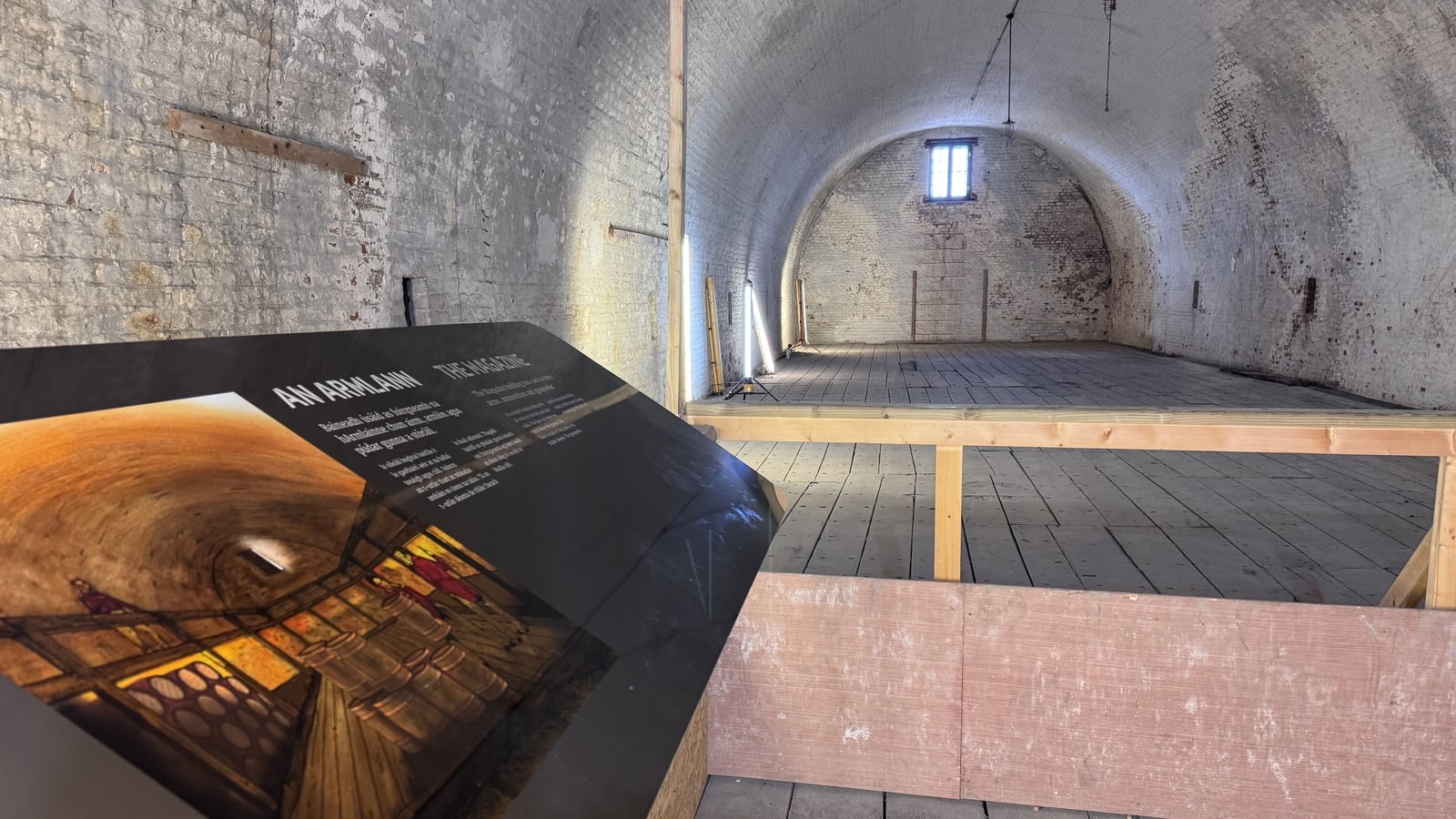 Phoenix Park reopens historic Magazine Fort to the public