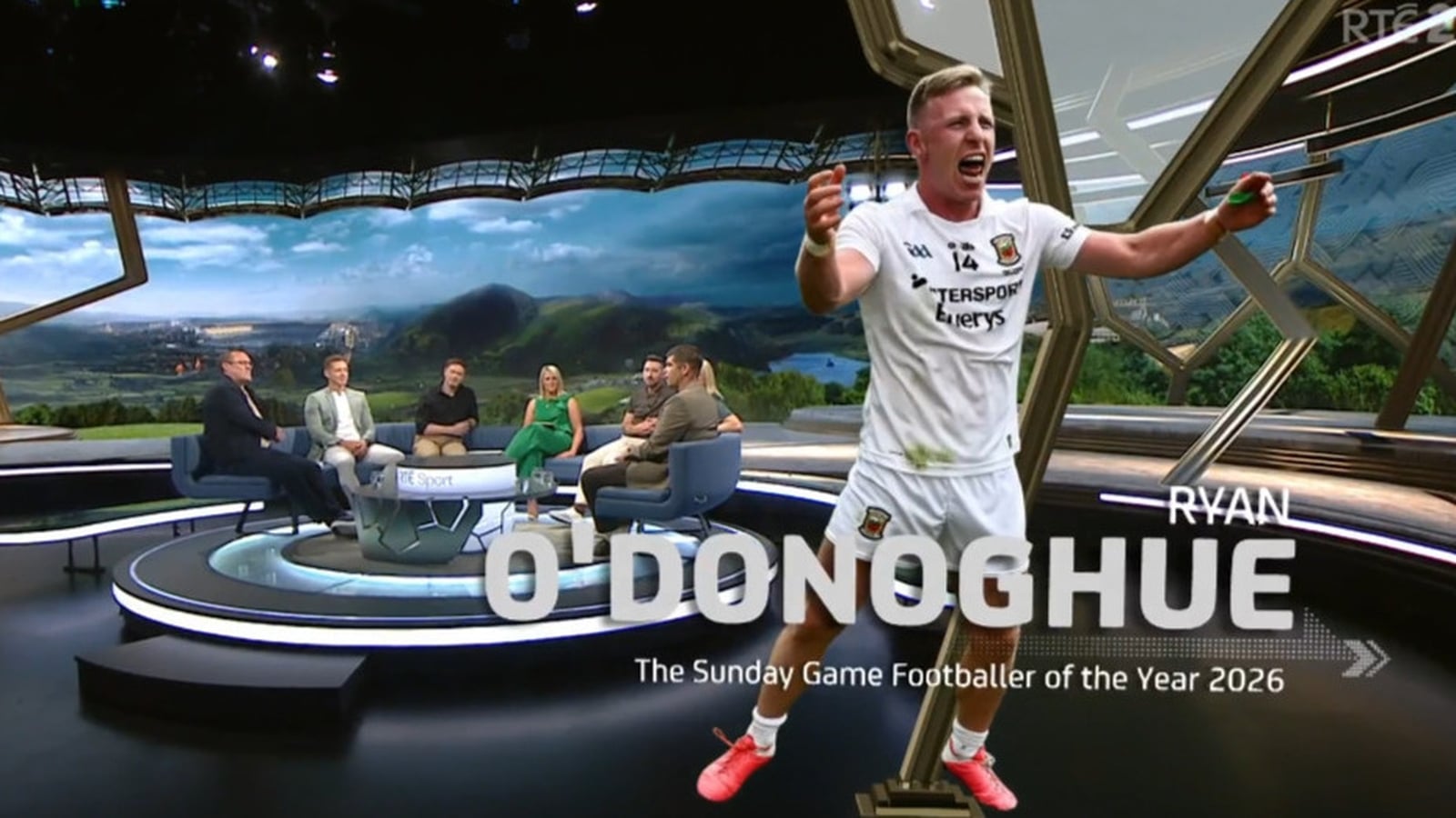 O'Donoghue man of the match and TSG player of the season