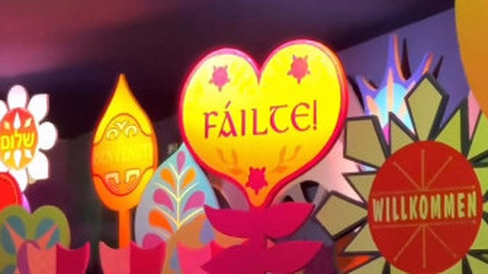 Irish-language signs added to ride at Disneyland Paris