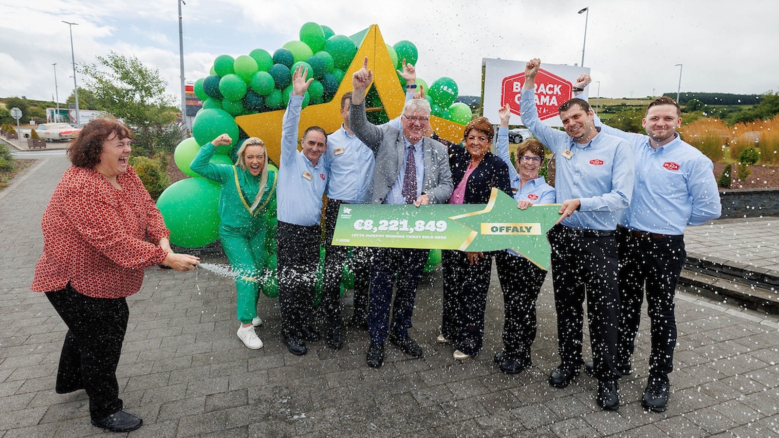 Lotto player wins over €8.2m with Obama Plaza ticket