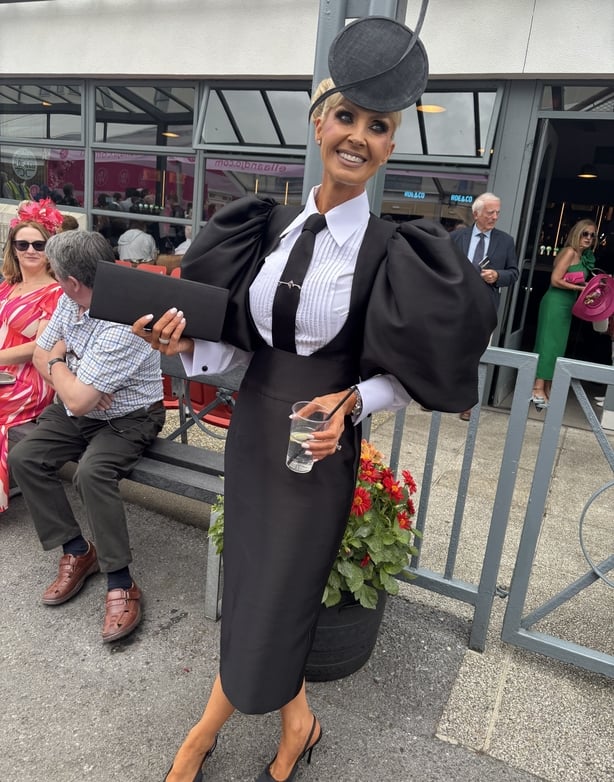 Eva Morissey at the Galway Races