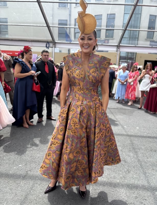 Mandy Maher at the Galway Races