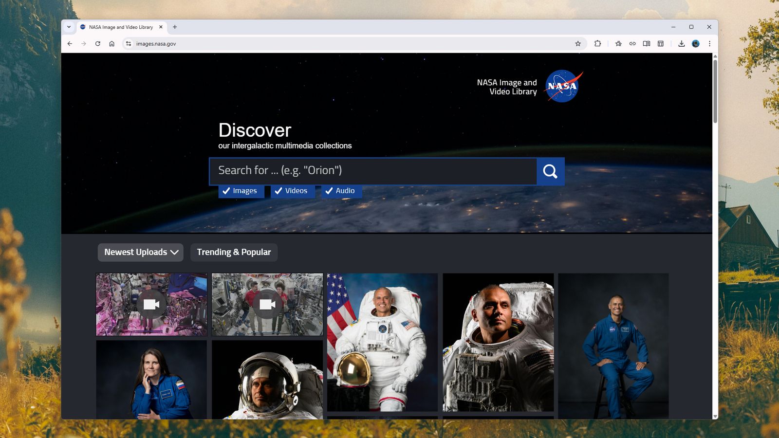 The comprehensive NASA library portal.