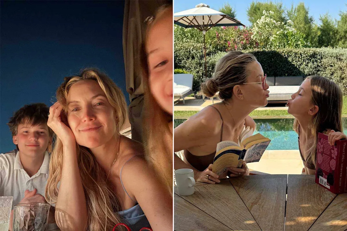 Kate Hudson Recaps Her Recent Family Vacation to Greece as She Says It Was the 'Perfect Start to Summer'