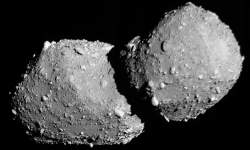 Japan releases snowman-like asteroid image after flyby - World