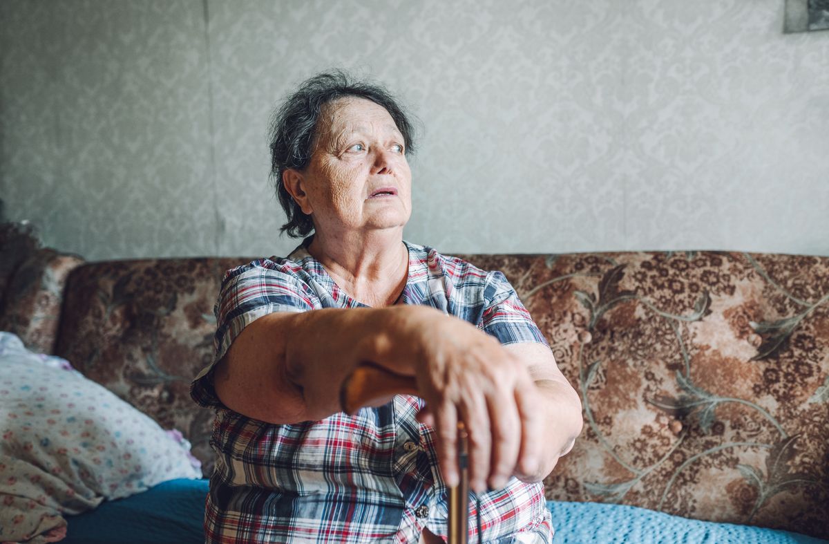 Woman with dementia