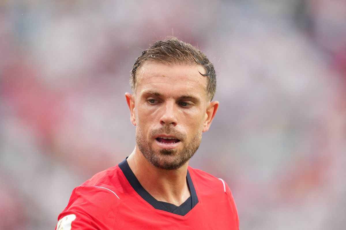 Jordan Henderson of England
