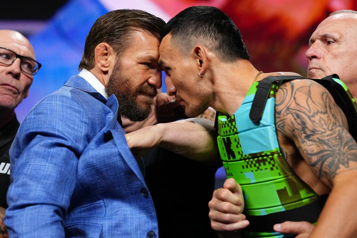 Conor McGregor and Max Holloway