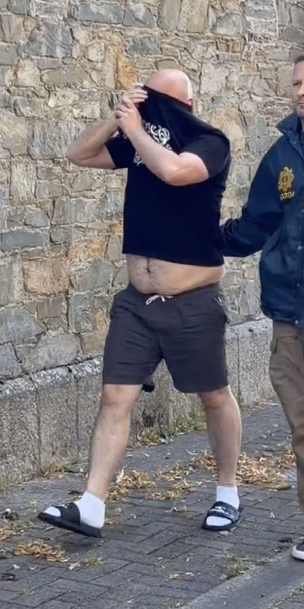 Polish national Piotr Michalczyk, 43, of Roseberry Hill in Newbridge Co Kildare. He also appeared in Athy District Court on Tuesday morning over the drugs and gun seizure.