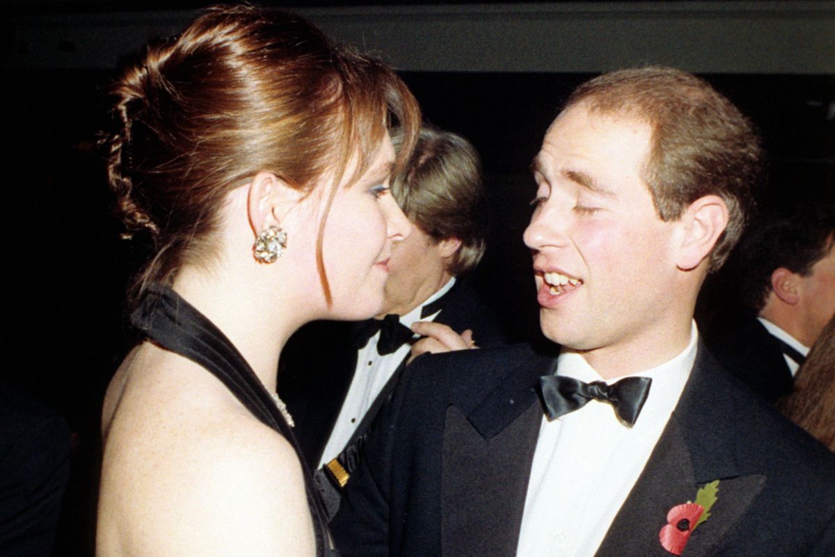 Prince Eward with Ruthie Henshall
