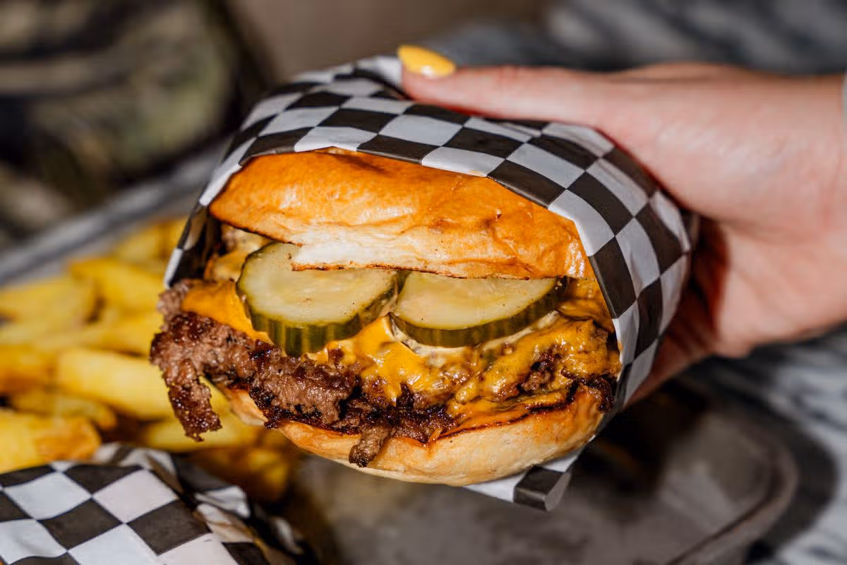 The Double Down Smash Burger