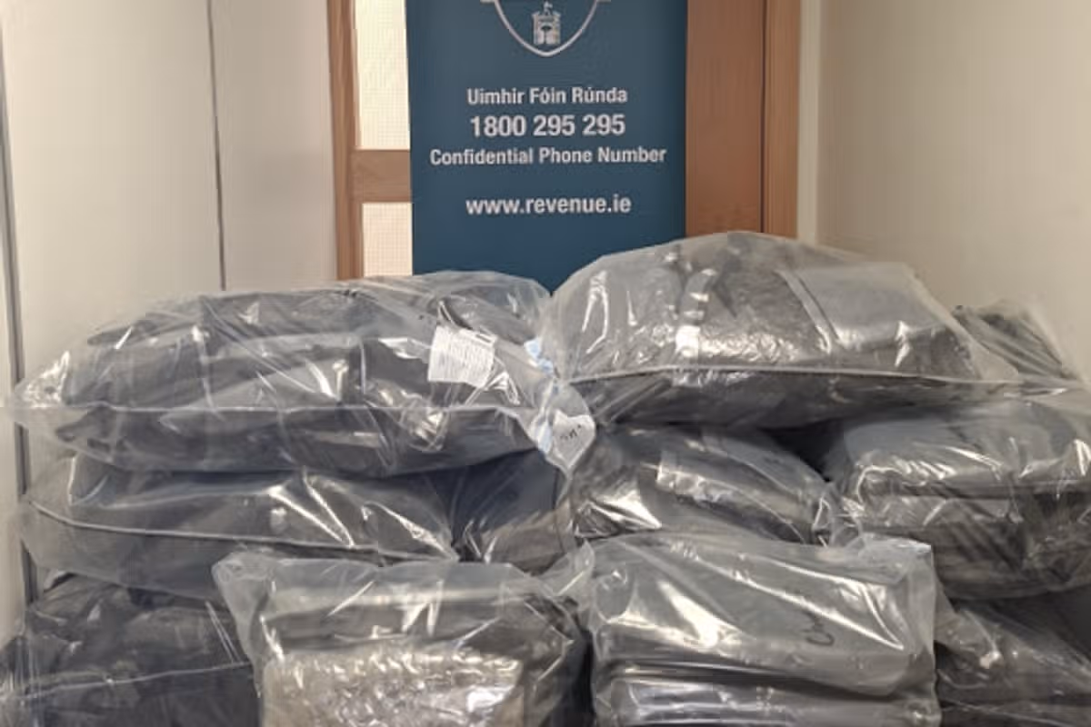 The seized cannabis