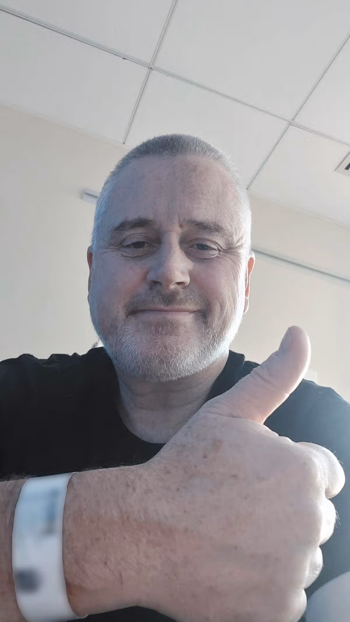 Robert on the road to recovery