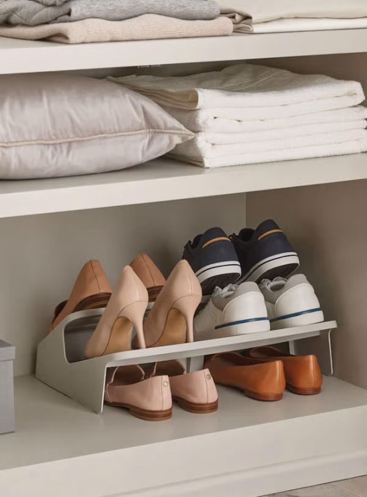 Joseph Joseph Shoe-In Ecru Large Shoe Rack