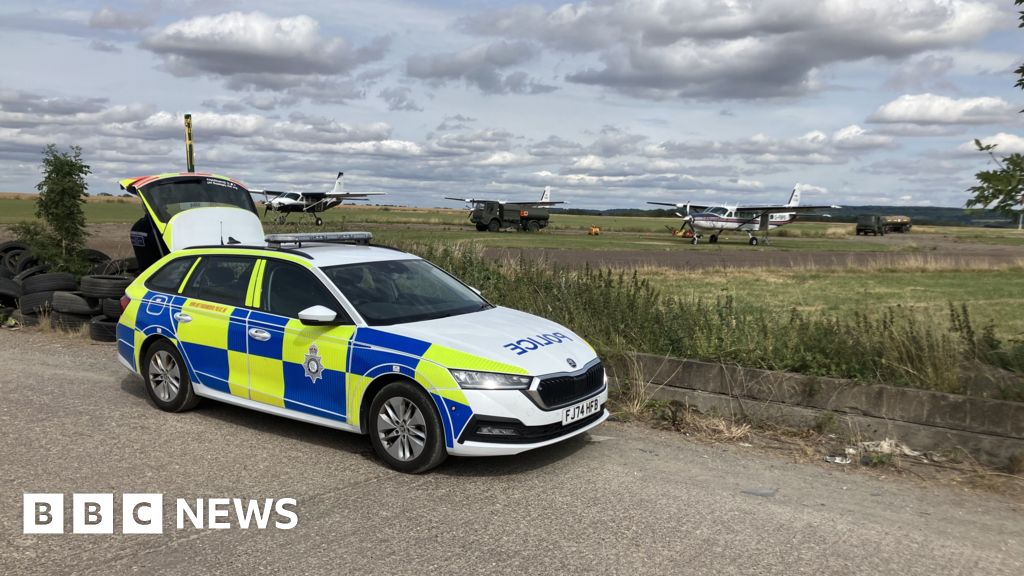 Young woman dies in skydiving incident near airfield - BBC