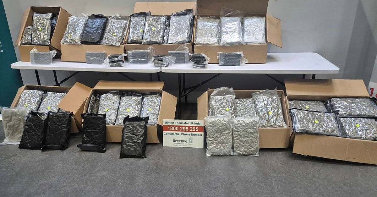 €1.95 million worth of drugs seized at Dublin Port