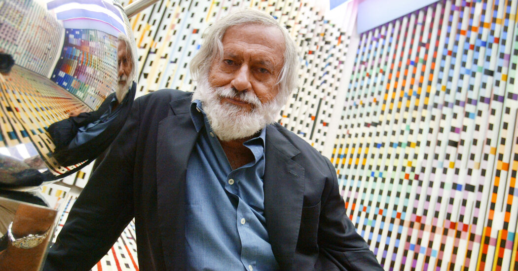 Yaacov Agam, Who Made Kinetic, Kaleidoscopic Art, Dies at 98