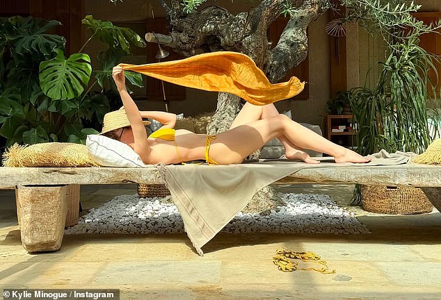 Kylie Minogue's no fuss workout regime revealed after the singer, 58, wowed fans with stunning bikini snap on Saturday during her holiday in Corsica