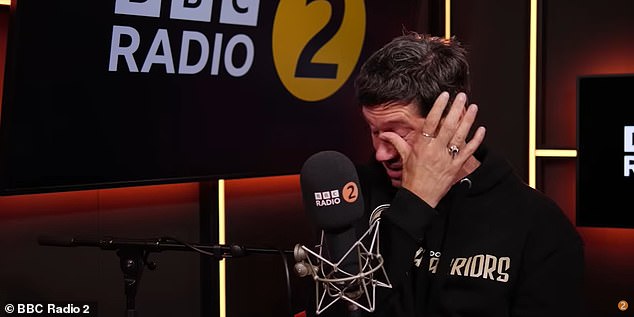 Vernon Kay broke down in tears as The Script frontman Danny O'Donoghue reflected on his bandmate Mark Sheehan's death