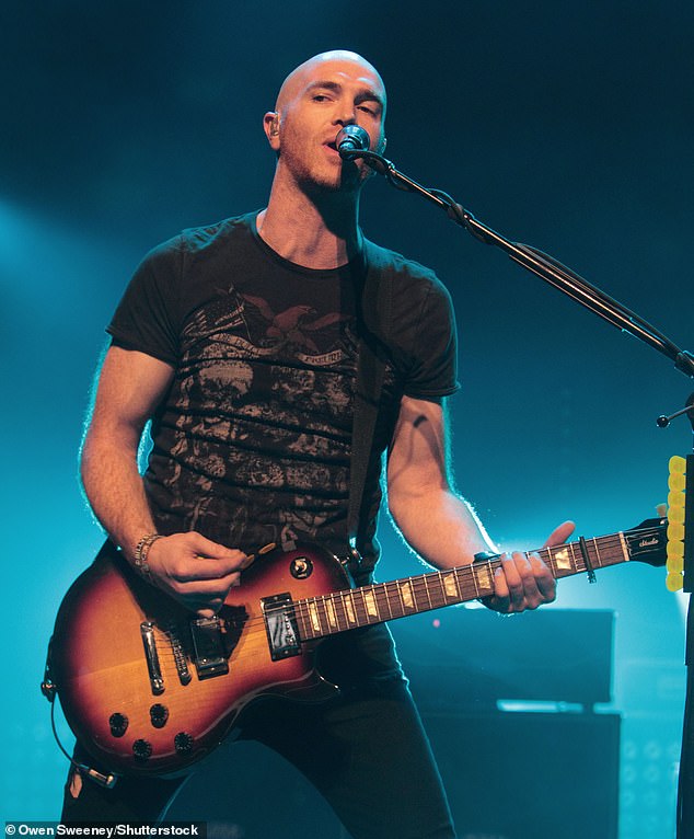 The musician died in hospital aged 46 back in April 2023 following a brief illness, leaving his bandmates 'utterly devastated' (pictured in 2011)