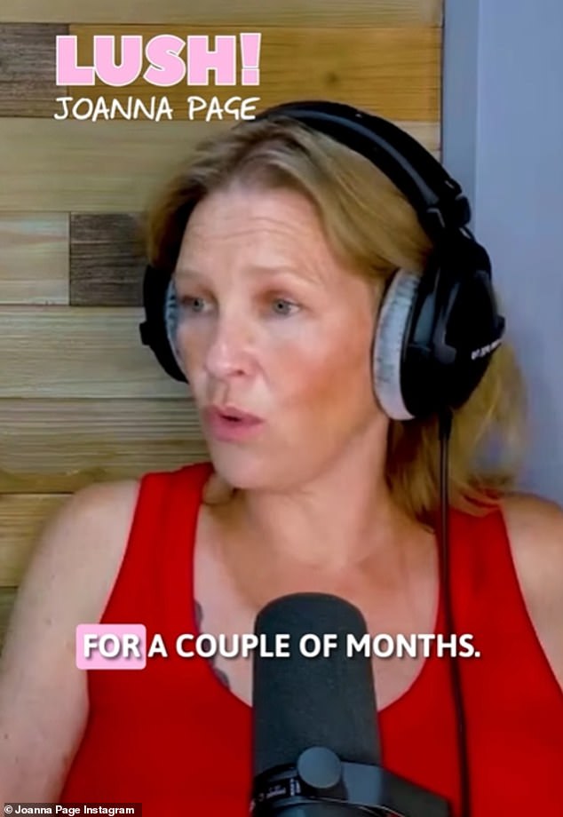 Joanna Page had a furious row with her husband James Thornton over childcare in the latest episode of her podcast, Lush