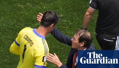 Rudi Garcia faces Belgian backlash for taking Courtois off in World Cup loss to Spain | Belgium