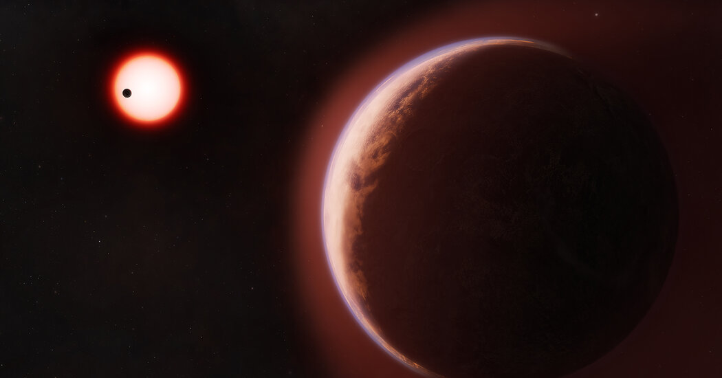 Astronomers Find an Atmosphere on a Nearby Earthlike Planet