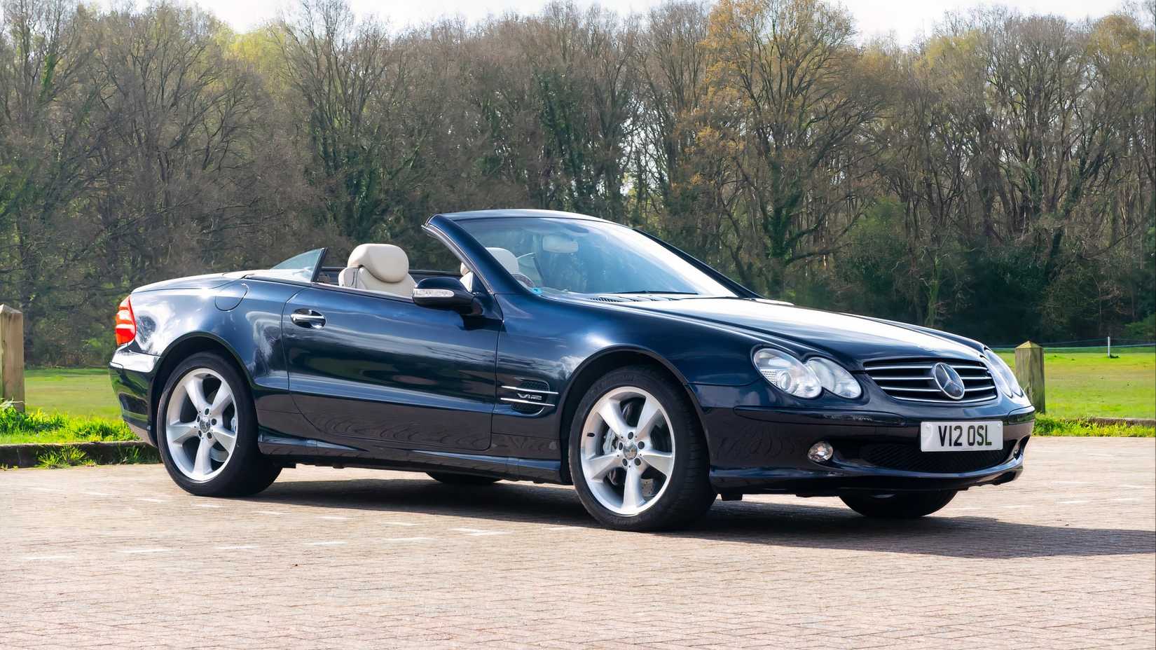 2003 Mercedes-Benz SL 600 front 1/4