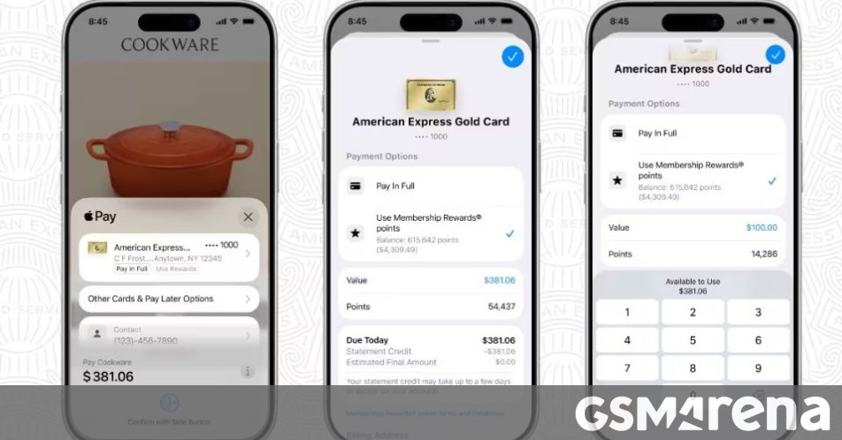 American Express members can now use rewards points with Apple Pay