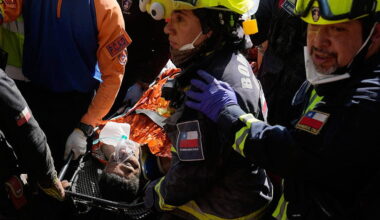 Venezuelan security guard pulled alive from building eight days after quakes