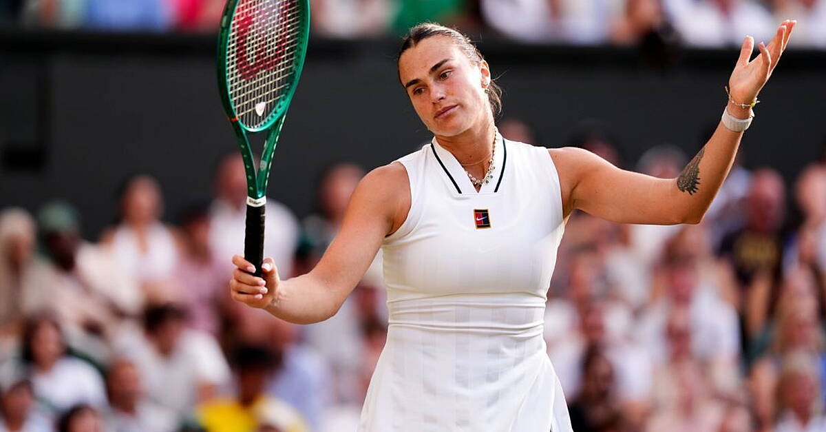 Aryna Sabalenka plans drinking session to get over Wimbledon loss to Naomi Osaka