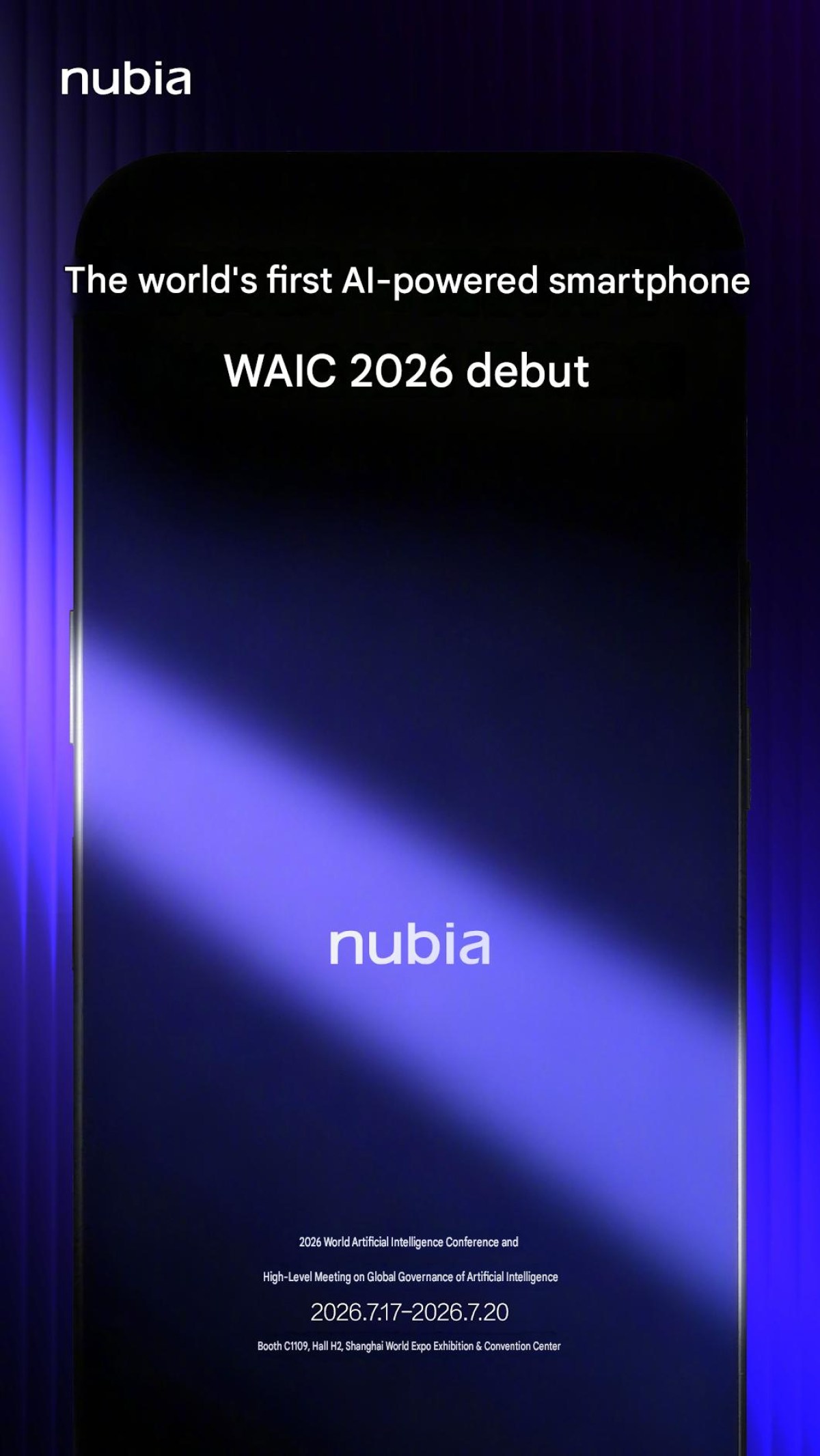 nubia is launching an AI agent smartphone later this month