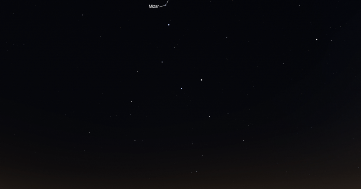 The Sky Today on Friday, July 10: Meet Mizar and Alcor